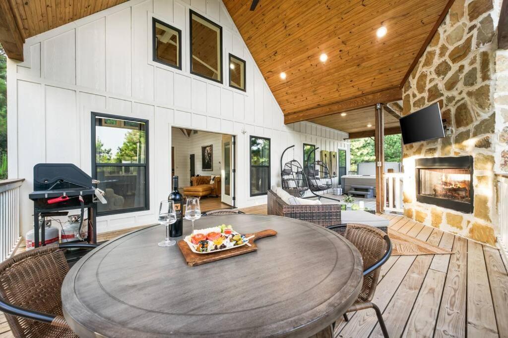 Double Arrow Cabin Брокен-Боу Экстерьер фото