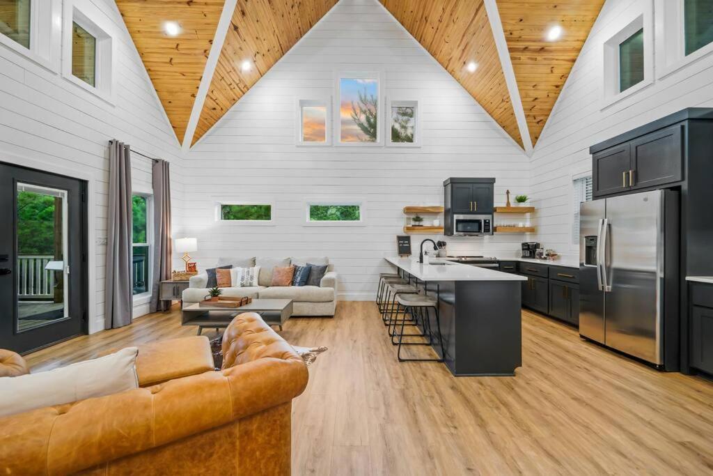 Double Arrow Cabin Брокен-Боу Экстерьер фото